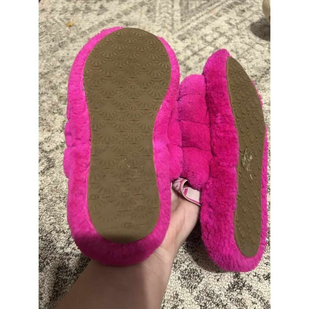 Ugg Girls Fluff Yeah Slide Size 2